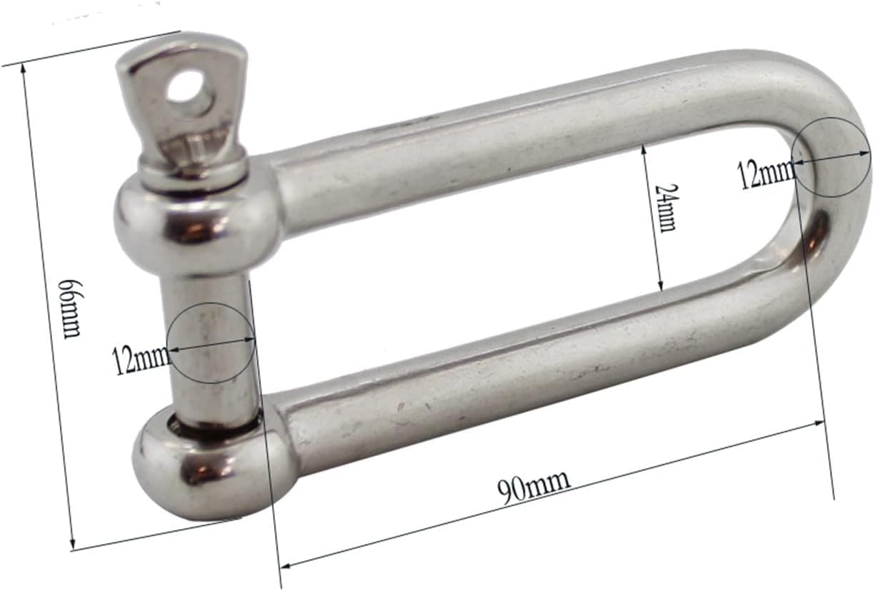 VEVOR G80 Catena Da Traino Con Ganci Carico 7100 Libbre 3/8'' X 20 Confezione Da 2 92072684