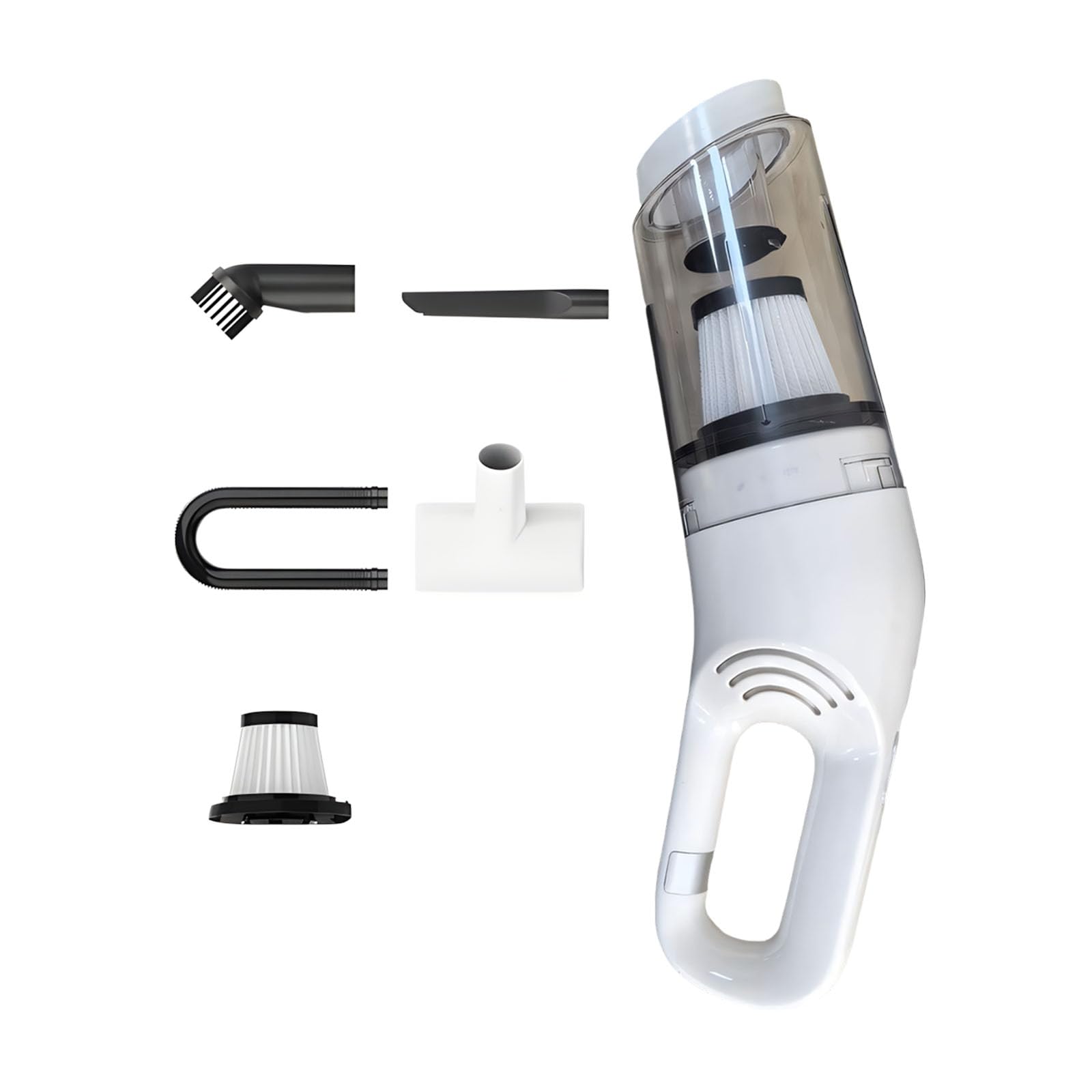 FROMCEO Rechargeable Compressed Blower Handheld Vacuuming Cleaner for Car Desktop Home Cleaning Accessories Portable Car Vacuuming