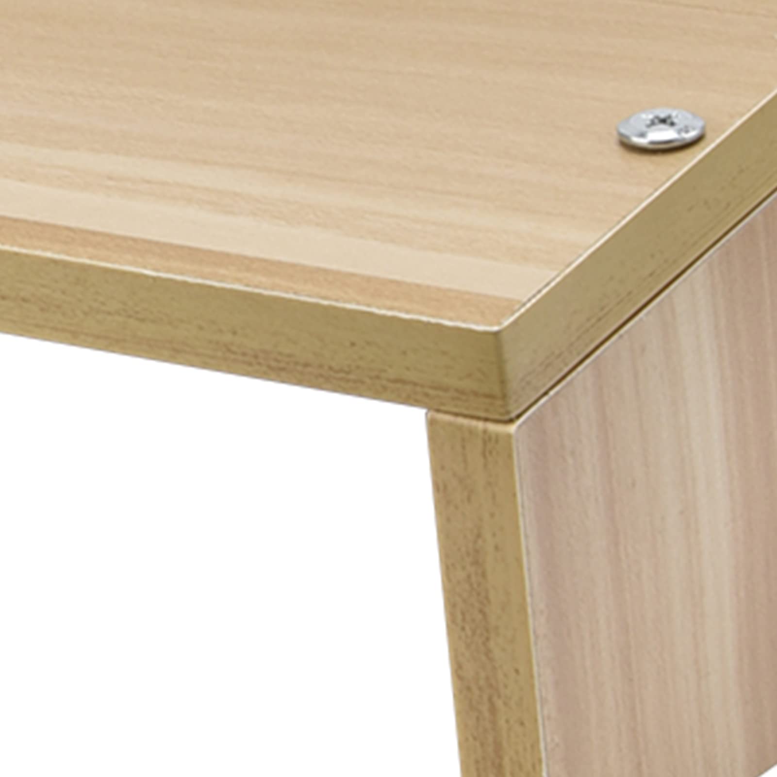 Septpenta Supporto per Laptop, Supporto per Laptop in Legno da 20 X 12 X 5,1 Pollici, Base per Laptop Dal Design Pieghevole in Un Unico Pezzo Adatto All'uso Come Postazione di Lavoro