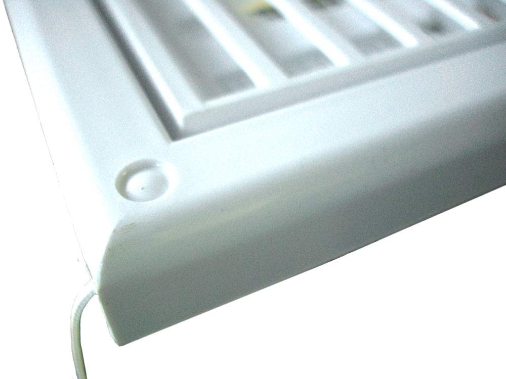 K-TECH-PRO Lüftungsgitter 250x250 Mm Mit Insektenschutz & Flansch - ABS, Verschließbar, Für Ø200 Mm