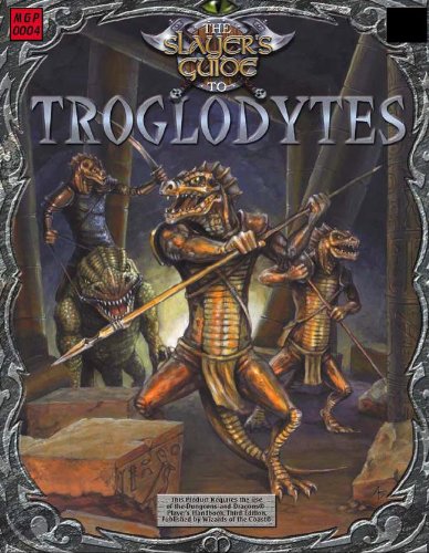 The Slayer's Guide to Troglodytes livre de jeu de rôle d'occasion en anglais