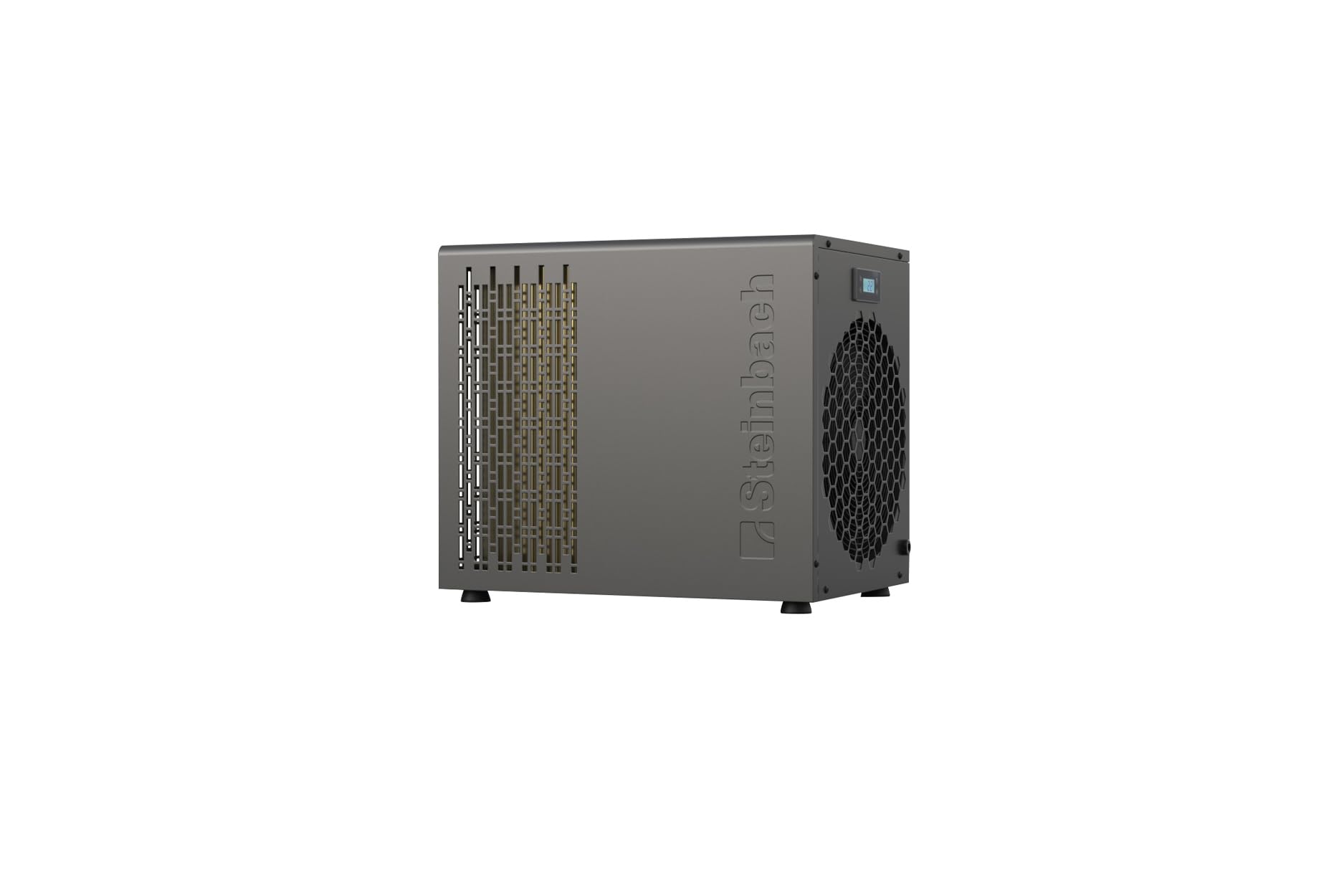 Steinbach Pompa di Calore Startis Inverto – 049310Z – Inverter Pool Pompa di Calore Fino a 20.000 l – 4 kW – Funzione di Riscaldamento e Raffreddamento – con Controllo App WLAN – Adatto all'Acqua