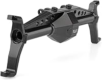 Vista 3 de KYX Racing Metal Currie F9 Portal Eje Carcasa de eje con salida de carcasa para 1/10 RC Crawler Axial Capra Unlimited Trail Buggy UTB Eje delantero