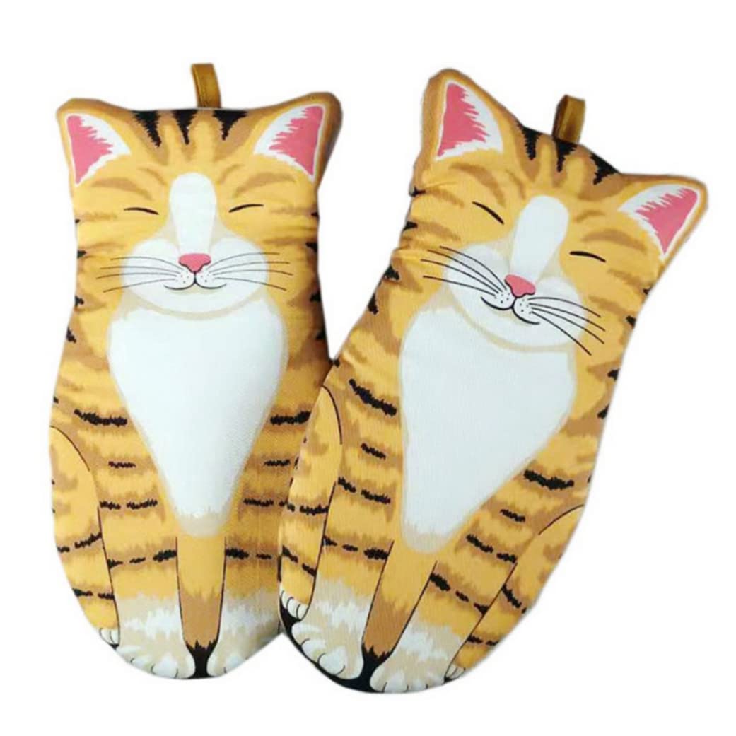 Mitaines de four pour chat en coton, cadeau idéal de cuisson