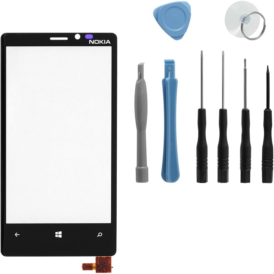 Touch Screen Digitizer for Nokia Lumia 920 - Black Front Panel Repair / Replacement Part + Tools