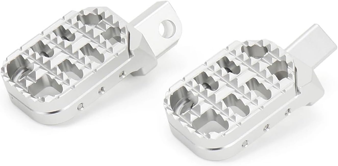 Motorcycle pedal Motorcycle Accessories Front Footrest Adjustable Extend Floor Boards Rest Fit For 800MT Fit For CF 450MT 800 MT 900MT Explore(All Black)