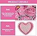 Harsgs Pink Style Iron on Patches, Embroidered Vintage Girl Patches, Cute Applique Patches for Clothing, Jackets, Hats, Backpacks, Jeans (Pack of 32)