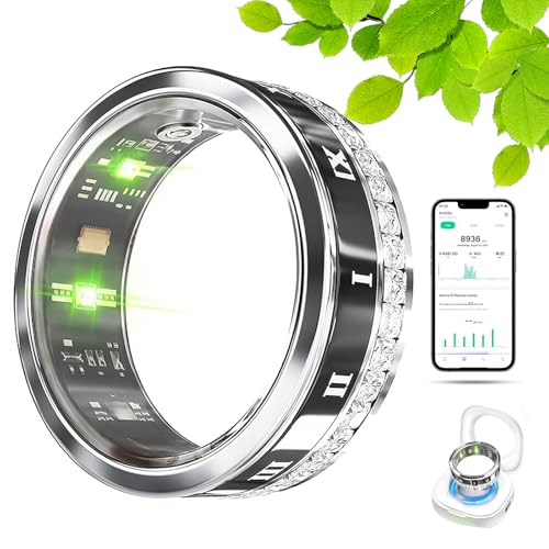 GANSI Smart Ring for Women & Men | IP68 Waterproof