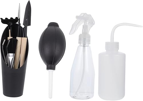 GANAZONO Juego de herramientas de jardín, kit de herramientas de bonsái, suministros de terrario, herramientas de bonsái, mini herramienta de