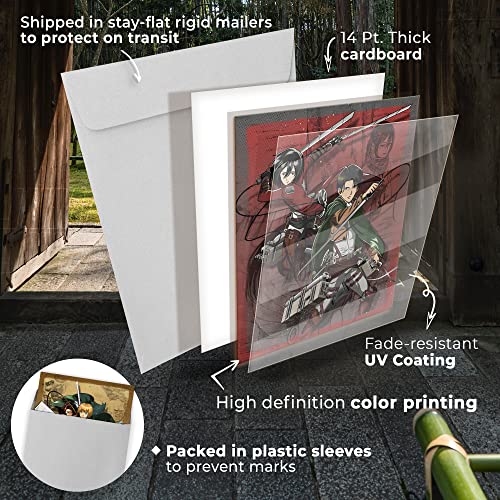 Jumant Attack On Titan Poster - Unframed 8X10 - Aot Poster - Anime Posters For Room - Attack On Titan Artwork - Eren Yeager Poster - Attack On Titan Wall Art - Anime Room Decor - Anime Decor For Room #TOP2