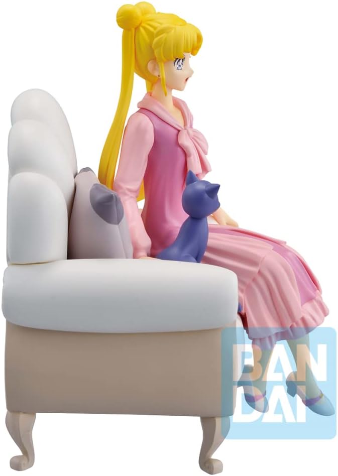 Ichibansho Figure - Sailor Moon Cosmos The Movie - Usagi & Luna -Antique Style-, Bandai Spirits Collectible Figure