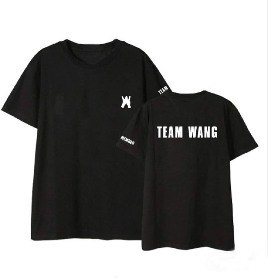 Kpop GOT7 Jackson Team Wang Couple Summer Short Sleeve Tshirt