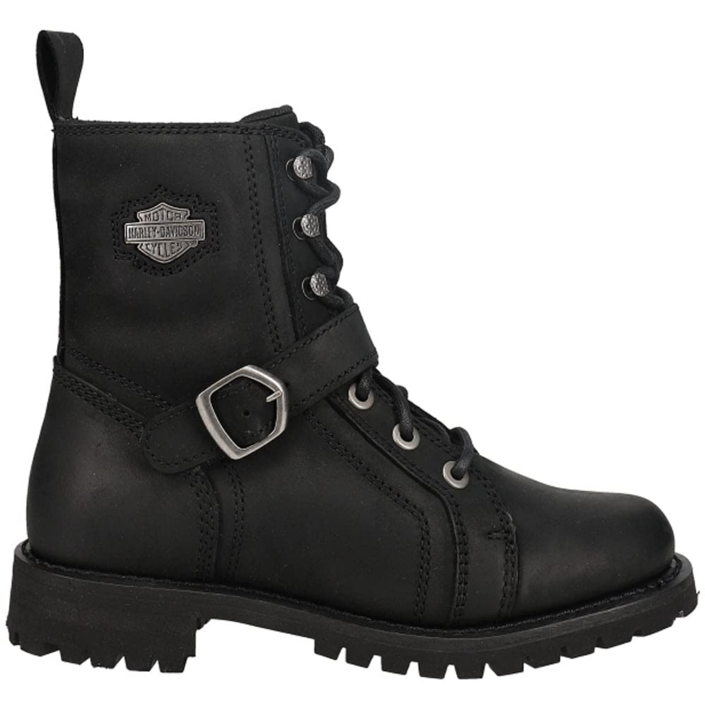 HARLEY-DAVIDSON FOOTWEAR womens Lornell 6 Lace W StrapMotorcycle Boot