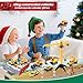 24-Day Christmas Advent Calendar for Kids, City Construction Vehicles Set with Excavators & Engineering Cars