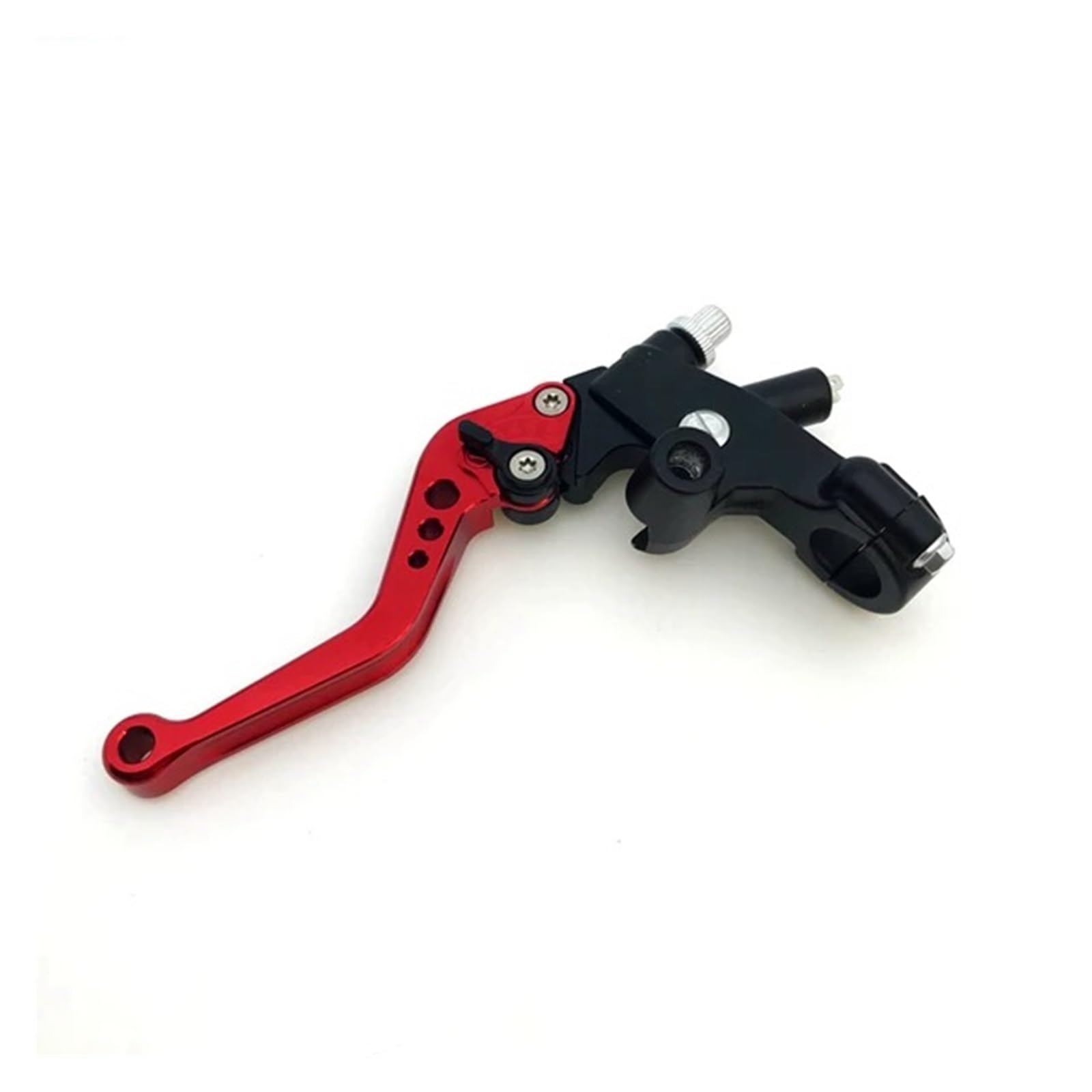 Jwqebns Red Motorcycle Brake Clutch Levers For Msx125 For Nanja250 For Suzuki For Kawasaki For Triumph Universal 8 Colors 22Mm 7/8" Handlebar Cable Clutch Lever Line(Red)
