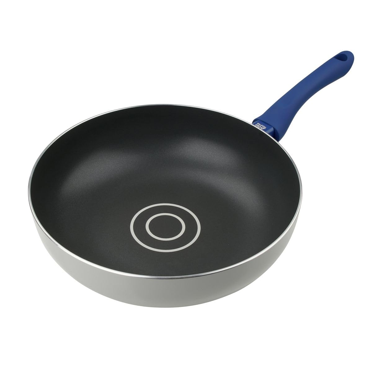 Tasty Wok Ocean Blue Non-Stick Coating, 28 cm, High-Quality Recycled Aluminium Pan with Ceramic Non-Stick Coating, Soft Touch Handle, Suitable for All Hob Sources Including Induction Tasty Wok Ocean Blue Non-Stick Coating, 28 cm, High-Quality Recycled Aluminium Pan with Ceramic Non-Stick Coating, Soft Touch Handle, Suitable for All Hob Sources Including Induction