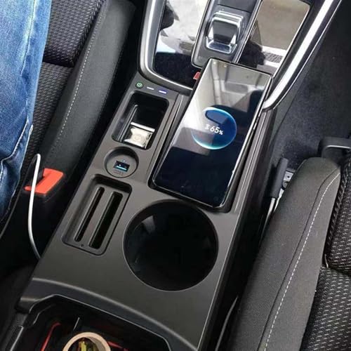 Cargador inalámbrico QI para coche A3 placa carga rápida móvil 5