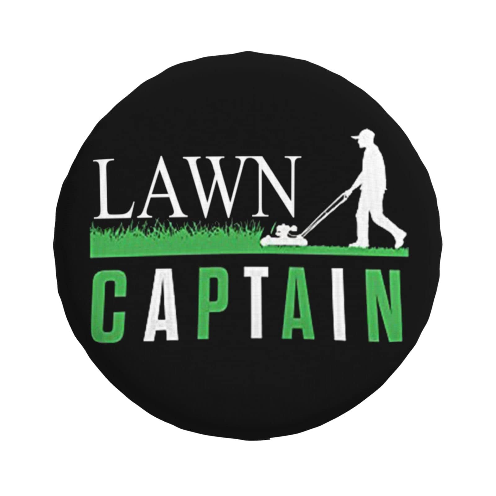 Funny Lawn Mowing Push Mower Tire Cover Waterproof Wheel Cover for SUV Truck Trailer Camper Rv 16 in