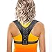 4well Posture Corrector for Women Men - Designed in USA Rounded Shoulders Slouch Brace - Wearable Posture Support Straps for Upper Back - Fix Posture Easy