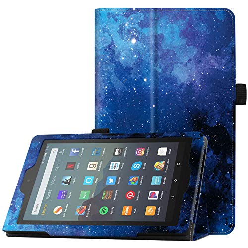 Famavala Folio Case Cover Compatible with 7" Amazon Kindle Fire 7 Tablet