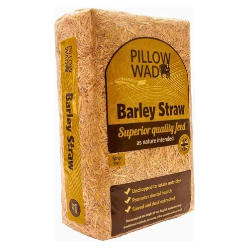 Caliko Barley Straw Bedding- 2kg Pack of 1 | Luxurious Softness for Your Beloved Pets | Experience Gentle and Cozy Comfort for Rabbits Tortoises and More with Our Premium Barley Straw Bedding.