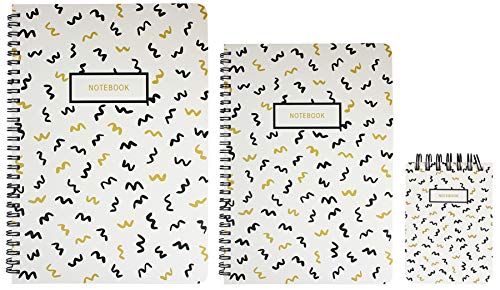 Emartbuy Quaderno a Spirale con Copertina Rigida