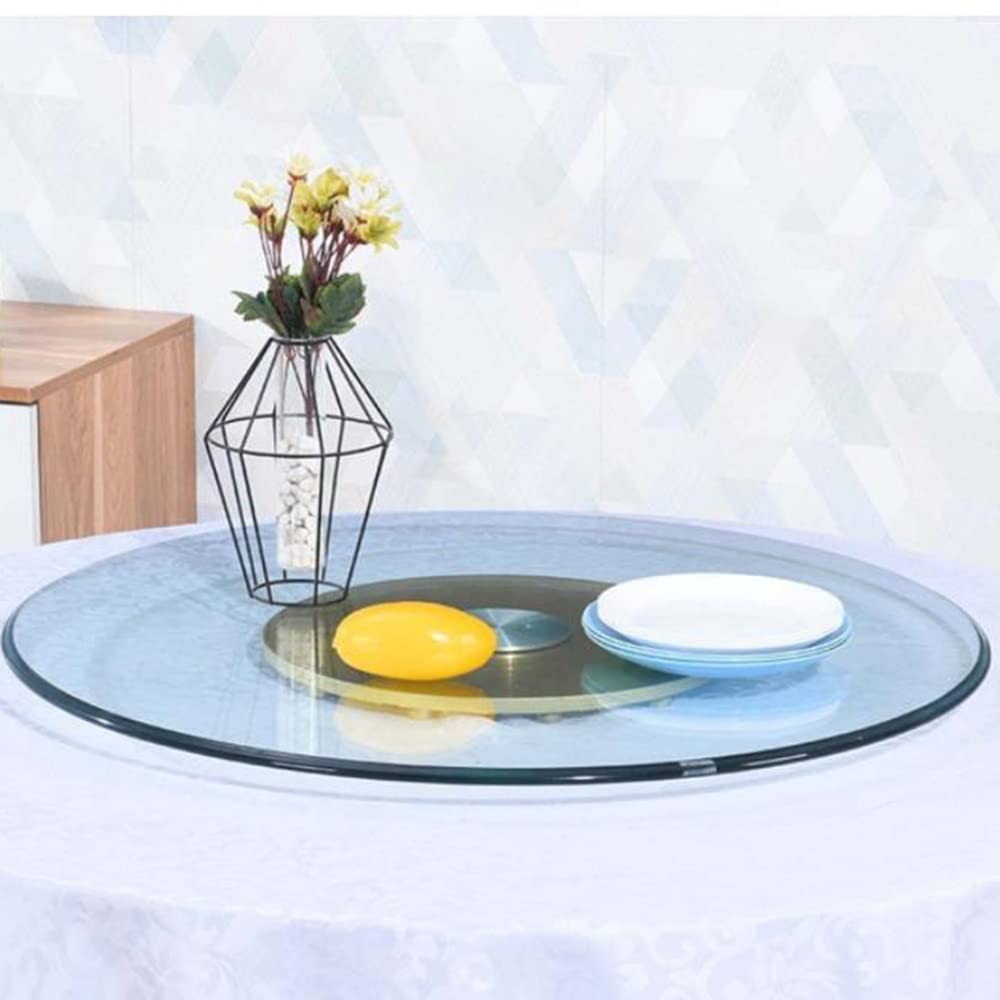 Plato Giratorio Transparente Lazy Susan Bandeja Giratoria para Centro Mesa