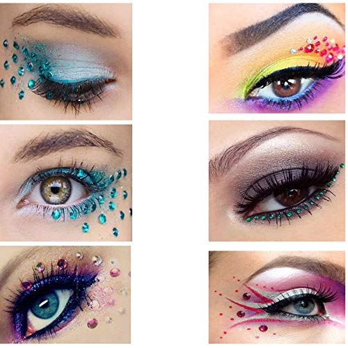 Self-Adhesive Rhinestone Stickers,15 Colors 900Pcs,Diy Face Gems Body Stickers Nail Makeup 3Mm 4Mm 5Mm Festival Carnival Embellishments For Crafts #TOP5