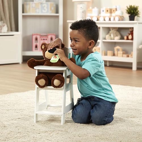 Melissa & Doug Play High Chair Pretend Play High Chair Baby Doll Accessories - image 8