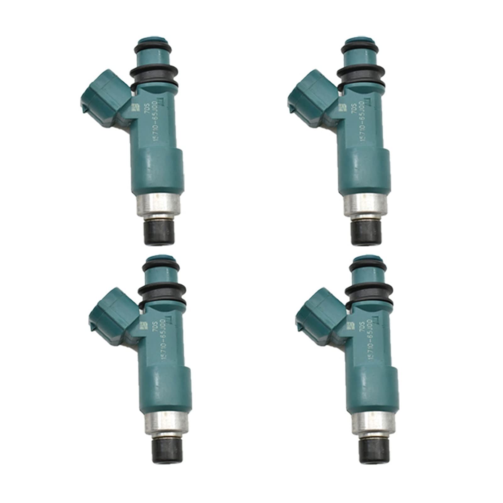 MEXWLOP 4pcs Fuel Injector, for, SX4 2.0L L4 2007-2010 4G2199 FJ1053 1571065J00 15710-65J00 Car Fuel Injector