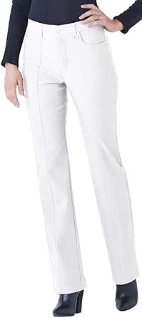 Amazon.com: Simon Chang Canada Womens Micro Twill Straight Pants 33