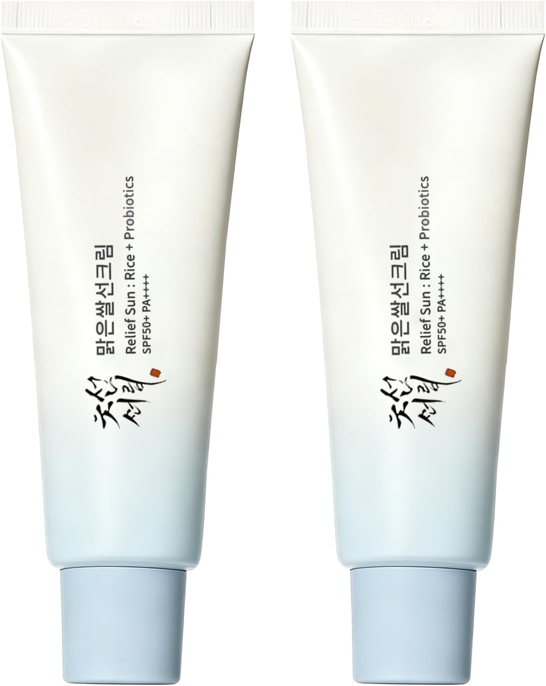 2 Pack Relief Sun Rice Probiotics Korean Sunscreen