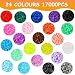 yumcute 17000 Piezas Cuentas para Planchar, 2.6mm Mini Cuentas de Hierro Fusibles...