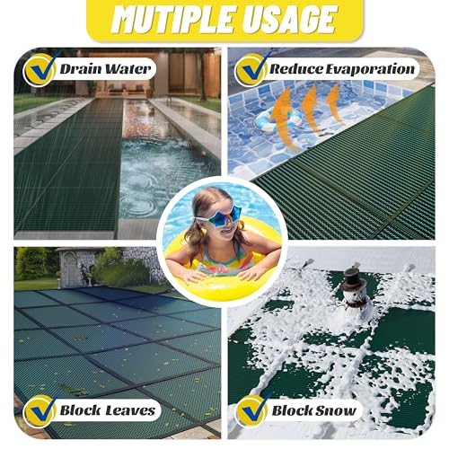 Cobertor de piscina Royal Shade verde 18' x 34' miniatura 4