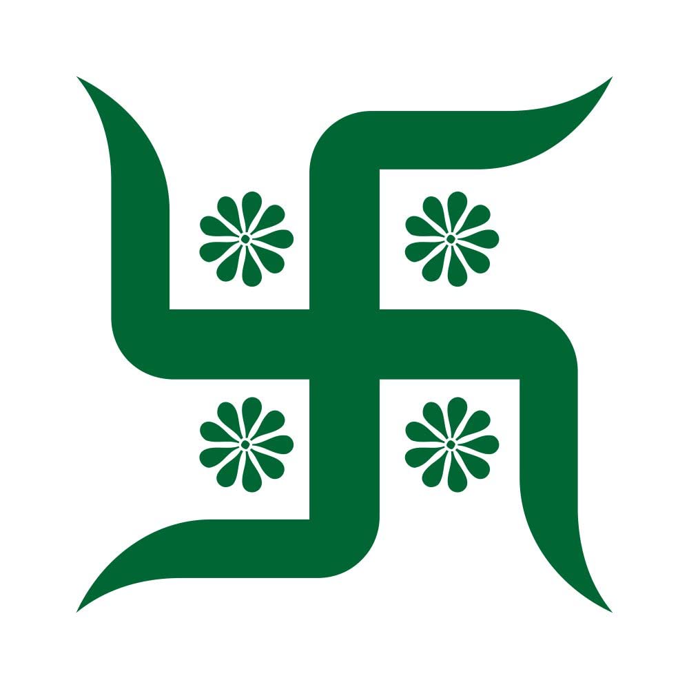 decalbazaar Vinyl Swastik Floral Glossy Glass Wall Vehicle Sticker, 4 x 4 Inches Green (B09XDV2KDR) Amazon Price History, Amazon Price Tracker