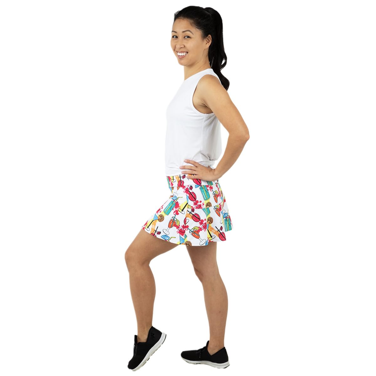 Cocktails on The Court Tennisrock | Pickleball Skort
