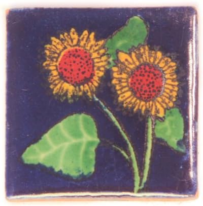 Tumia LAC Handmade Mexican Talavera Tile