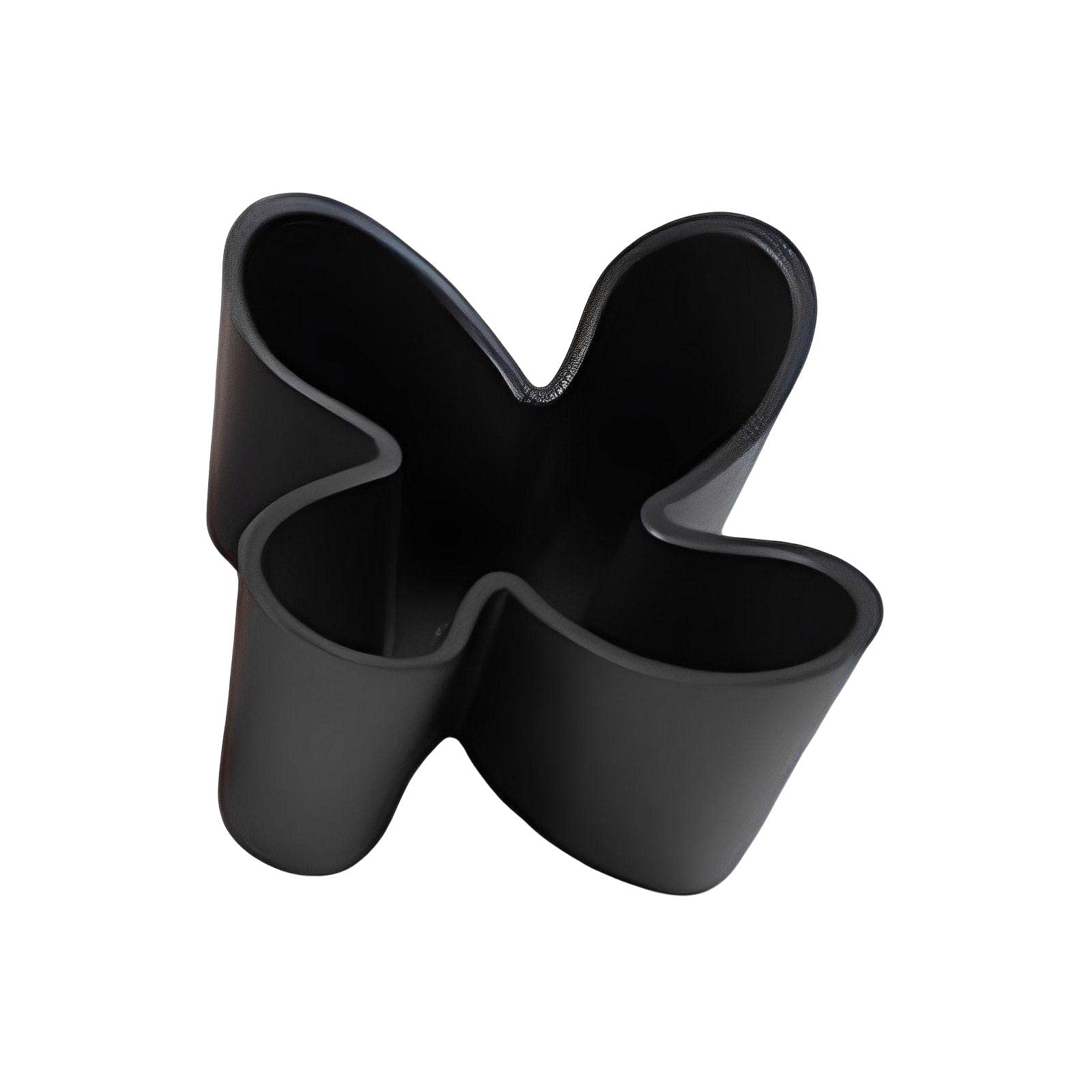 WOVEBIUS Desktop Organizer Storage Box Multifunctional Pencil Holder for Countertop Black