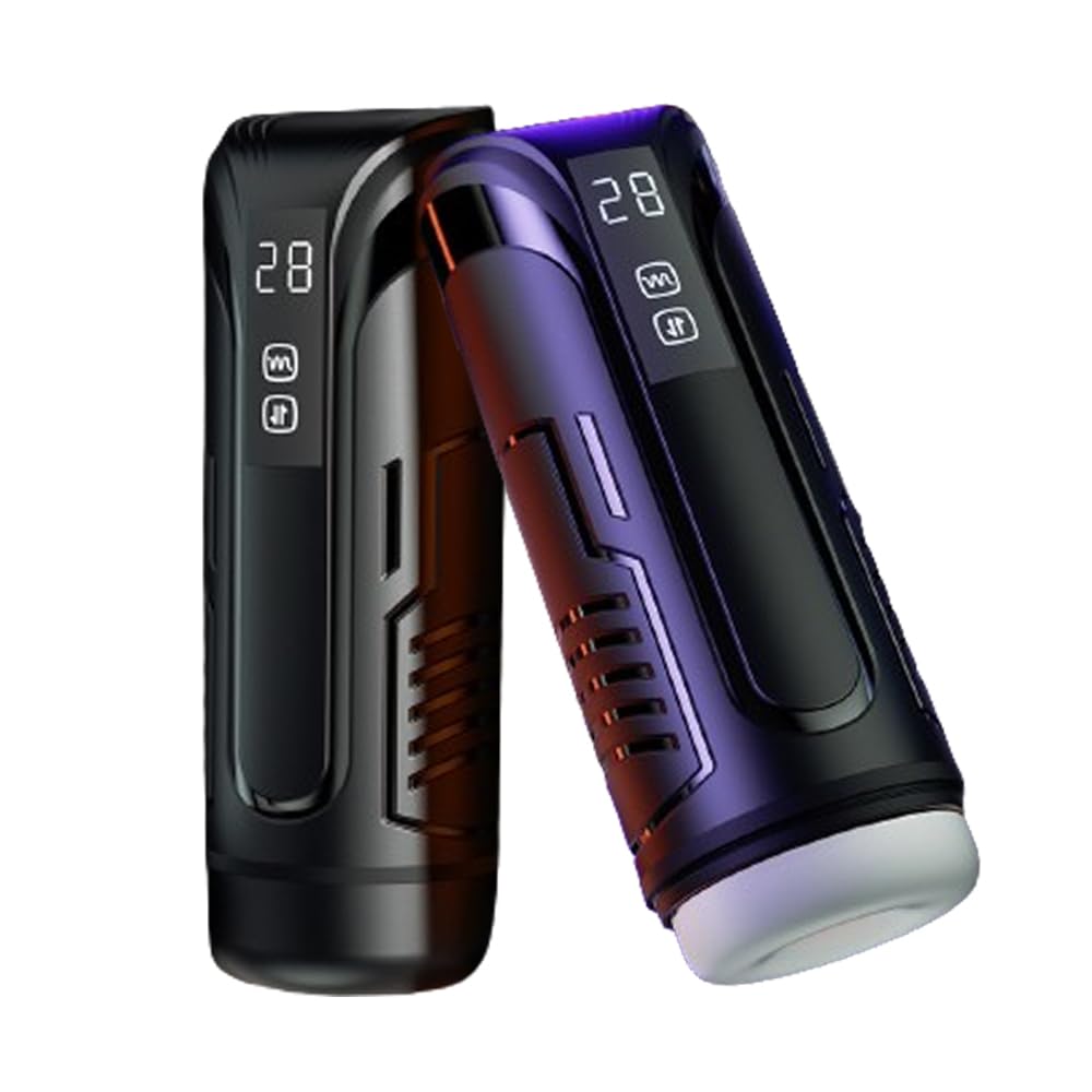 Elektrischer Masturbator Masturbieren für Männer mit 7 Vibrations und Teleskopfunktion, Taschenmuschi Blowjob Masturbatoren Cup, Penis Eichel Stimulator Erotik Solo Sex Spielzeug für Männer