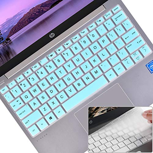 [2PCS] Lapogy HP Stream 11 Laptop Keyboard Cover Compatible with Latest 2011-2019 HP Stream 11 Laptop PC 11.6" / HP Stream 11-ak0010nr ak0012dx ak0020nr ak1012nr, HP Stream 11 Accessories(Mint+Clear)