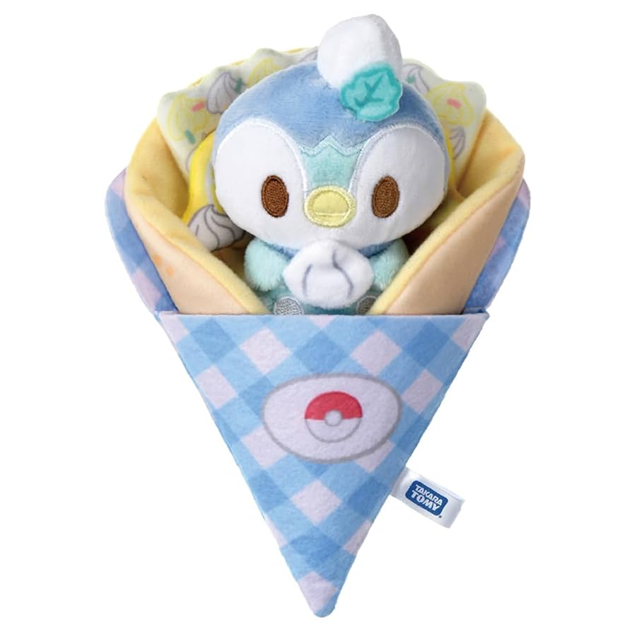 【匿名配送】ポケモン ポケピース くるくるクレープぬいぐるみ 3コセット ポケットモンスター ポケモン ポケピース くるくるクレープ