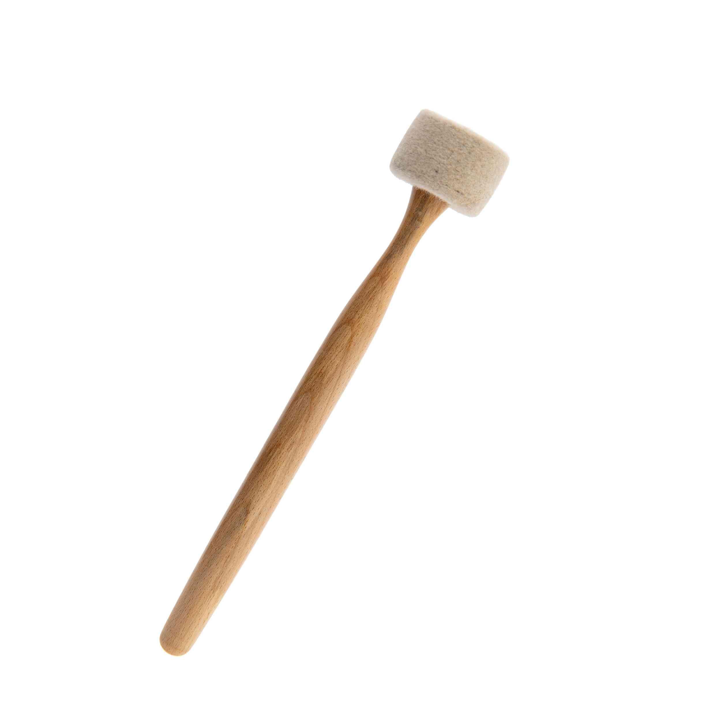 NKlaus 31 cm Wooden Clapper with Soft Felt, Chime Bar, Gentle Sounds and Soothing Vibrations