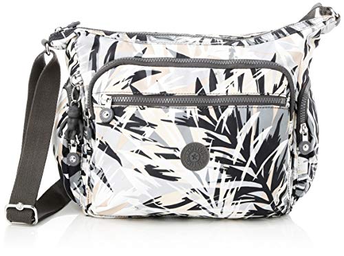 Kipling Gabbie  Bolso bandolera para Mujer  Multicolor  Urban Palm   35.5 x 30 18.5 cm