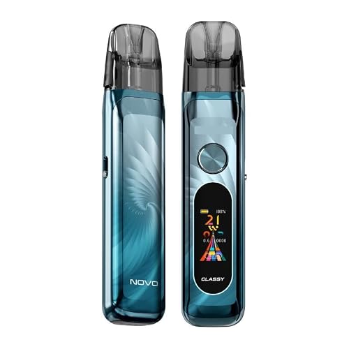�X���b�N Novo Classy Pod System Kit 1350mAh 3ml �m�{ �N���b�V�[ �|�b�h 35W�o�́E0.96�C���`TFT�X�N���[�����ځENOVO POD(CLX)�Ή��b�g�b�v�T�C�h�t�B���E���[�N���b�J�[���ځb�d�q�^�o�R POD�^�X