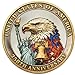 America 250th Anniversary Commemorative Coin 1776–2026 – American Flag, Liberty Bell, Bald Eagle & White House Design – USA 250 Challenge Coin Patriotic Collectible Gift for Veterans & History Lovers