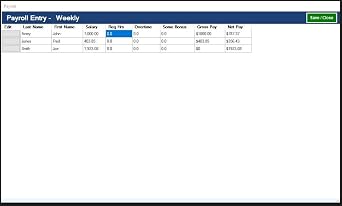 Print Checks Payroll - Payroll software for Windows 10/11 - CD - Includes 12 month license