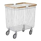 [山善] ランドリーバスケット キャ