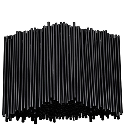 Pitillos negros para coctel - pack de 500 miniatura 1