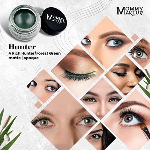 Mommy Makeup Delineador Gel Waterproof Mate 0.14 oz miniatura 3