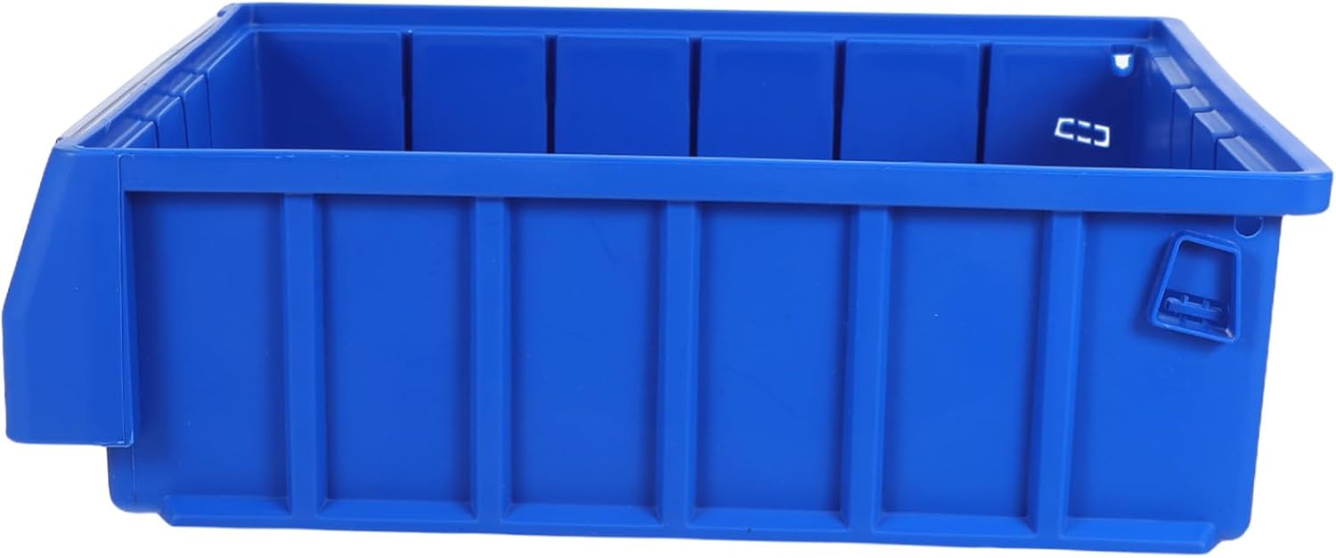 Gadpiparty Portable Plastic Tool Storage Box with Divided Grid Design, Small Parts Organizer for Hardware and Craft Pieces, Compact Compartments Storage Case for Home Workshops and Desktop
